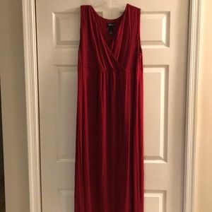 Sleeveless maxi dress